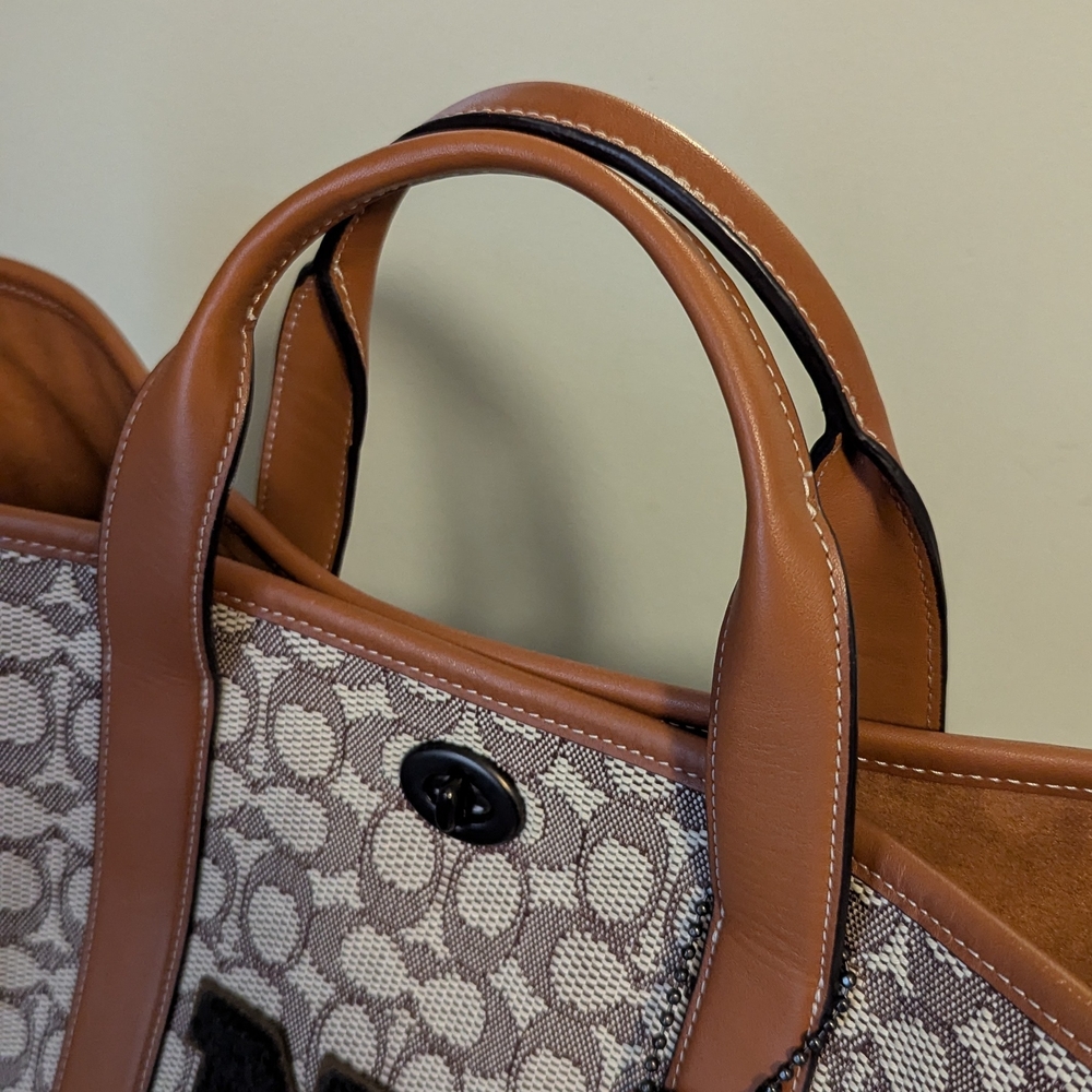 Coach Toby Turnlock Tote - Picture 4 of 11
